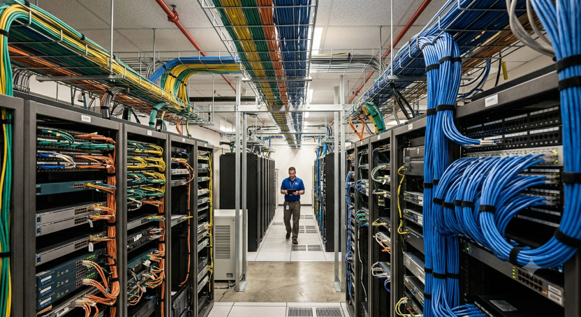 Inside data center